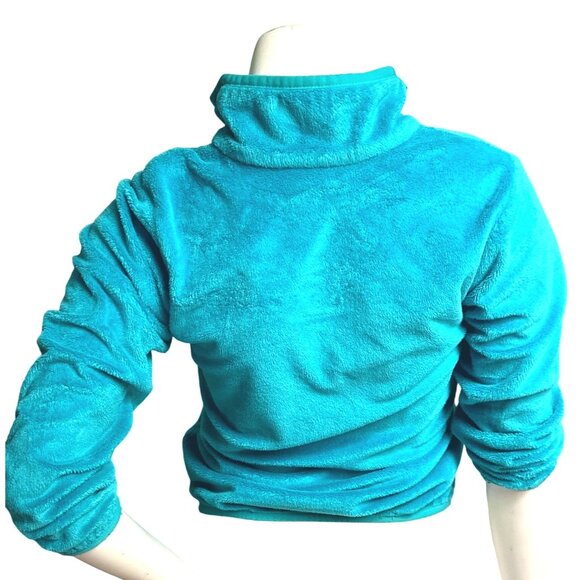 Columbia Juniors Womens Fleece Jacket Size S Full Zip Turquoise - Picture 3 of 9